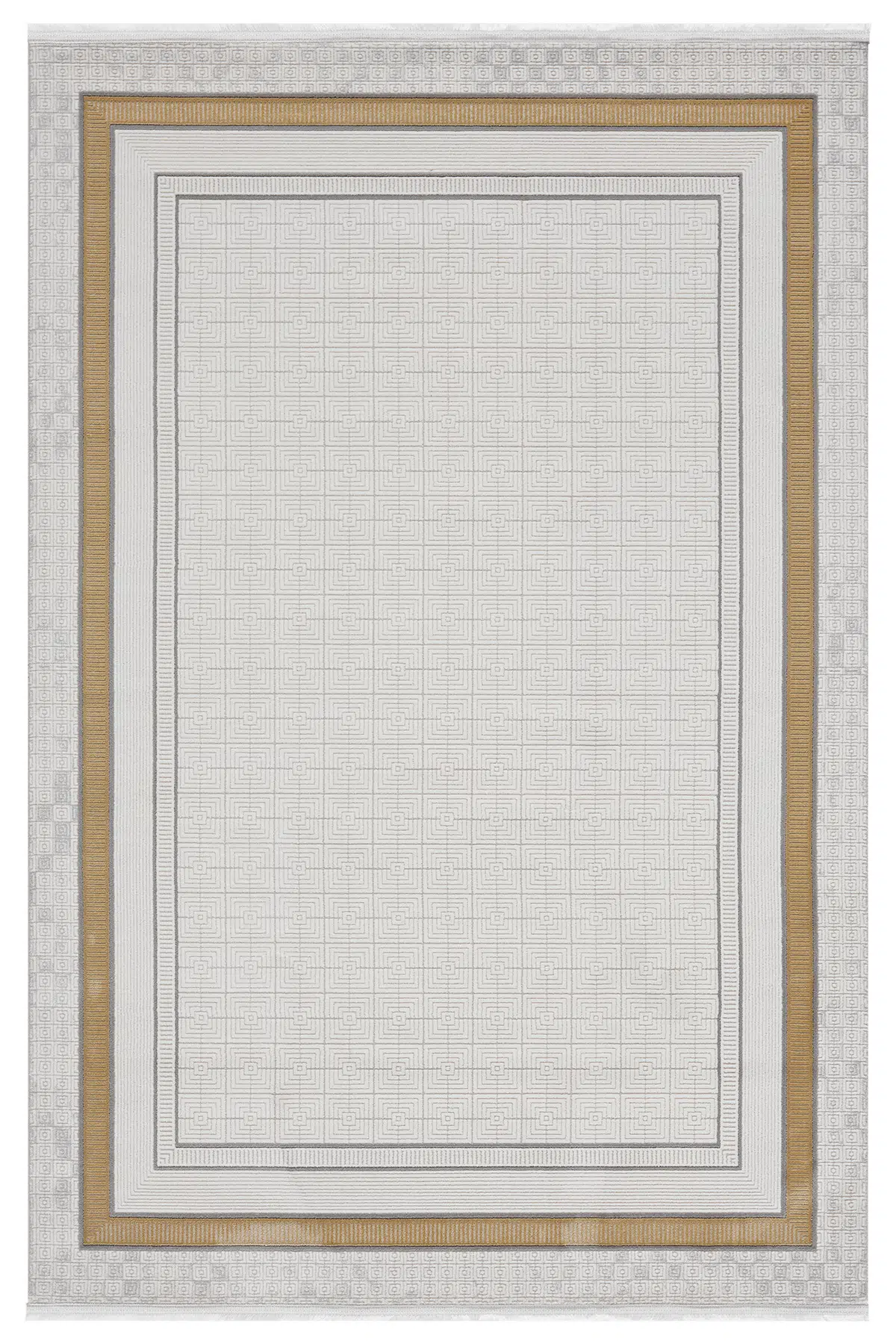 Ahlat Gold Halı Yumuşak Dokulu Akrilik Halı Salon Oturma Odası Yatak Odası Halısı 7052