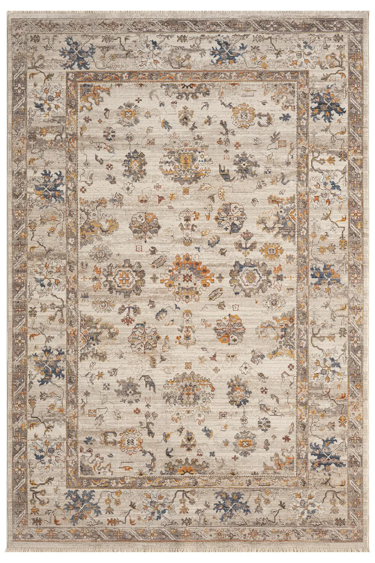 Asır Krem Halı Salon Oturma Odası Çocuk Odası Yatak Odası Halısı 0253