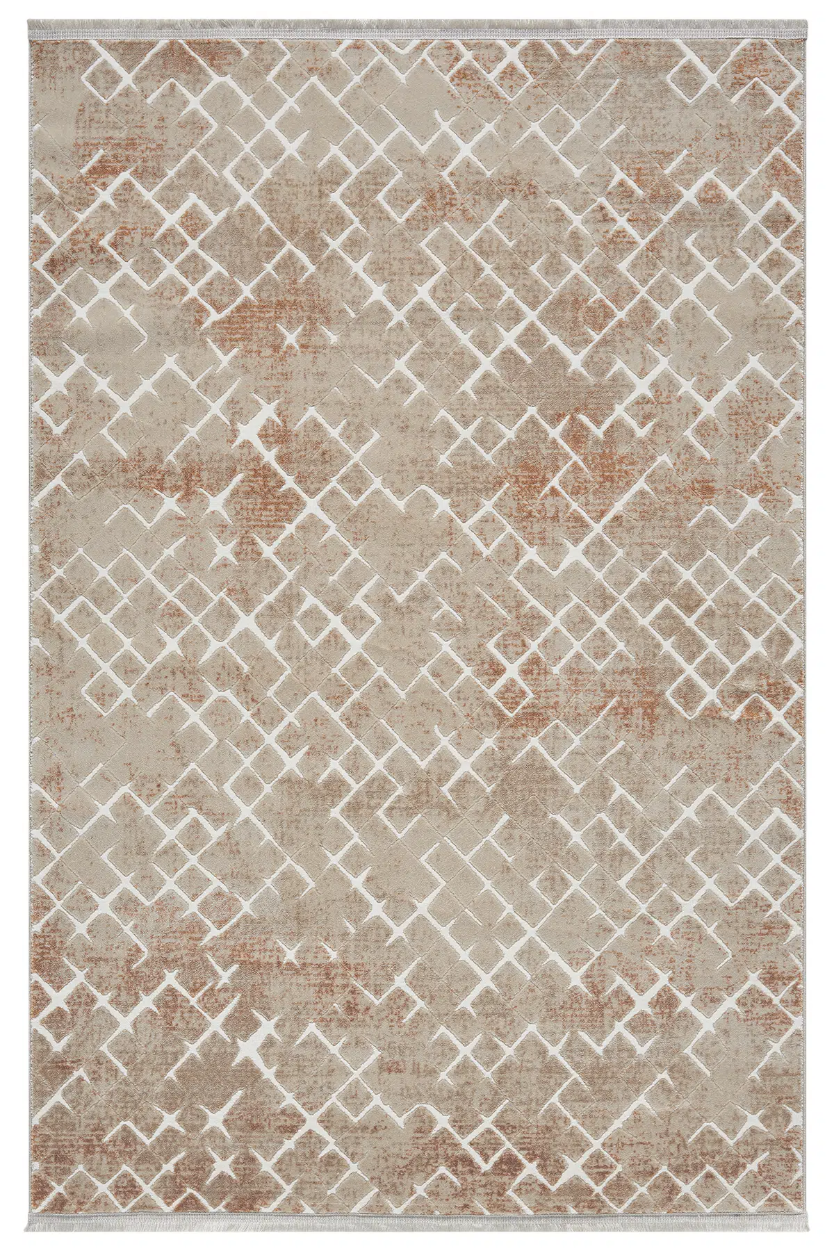 Asya Terra Halı Akrilik Halı Yumuşak Dokulu Salon Oturma Odası Yatak Odası Halısı 521