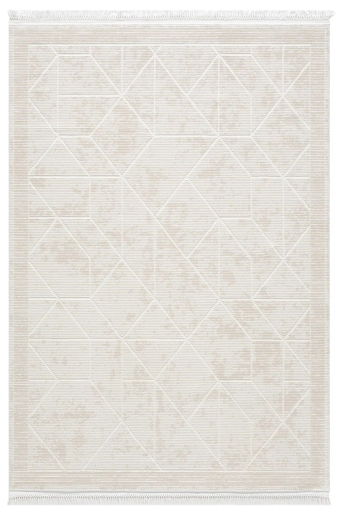 Avangard Bej Halı Akrilik Halı Yumuşak Dokulu Salon Oturma Odası Yatak Odası Halısı 2036