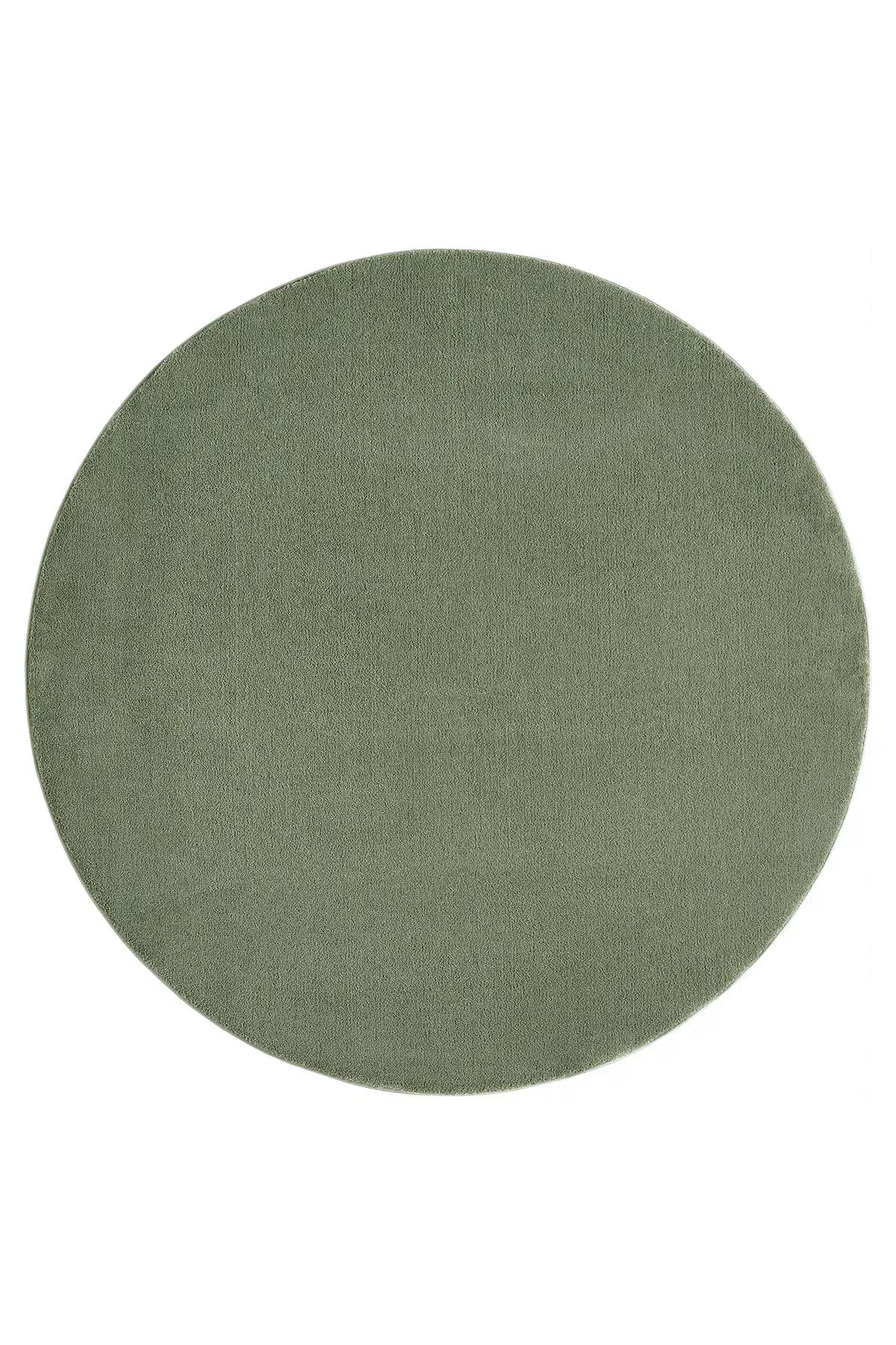 Bali Yeşil Daire Halı Salon Oturma Odası Çocuk Odası Yatak Odası Halısı 4500