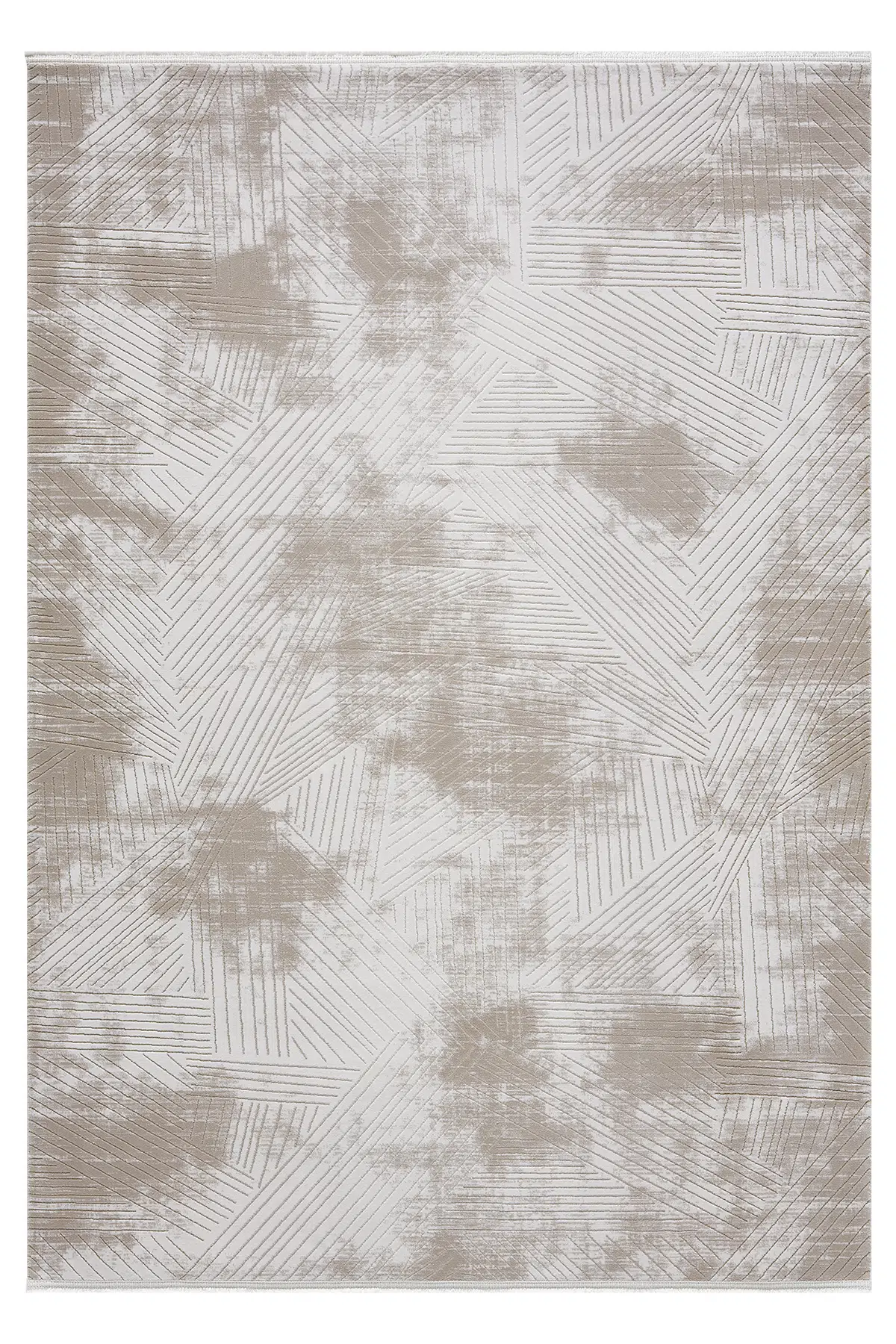 Diva Bej Halı Akrilik Halı Yumuşak Dokulu Salon Oturma Odası Yatak Odası Halısı 0274