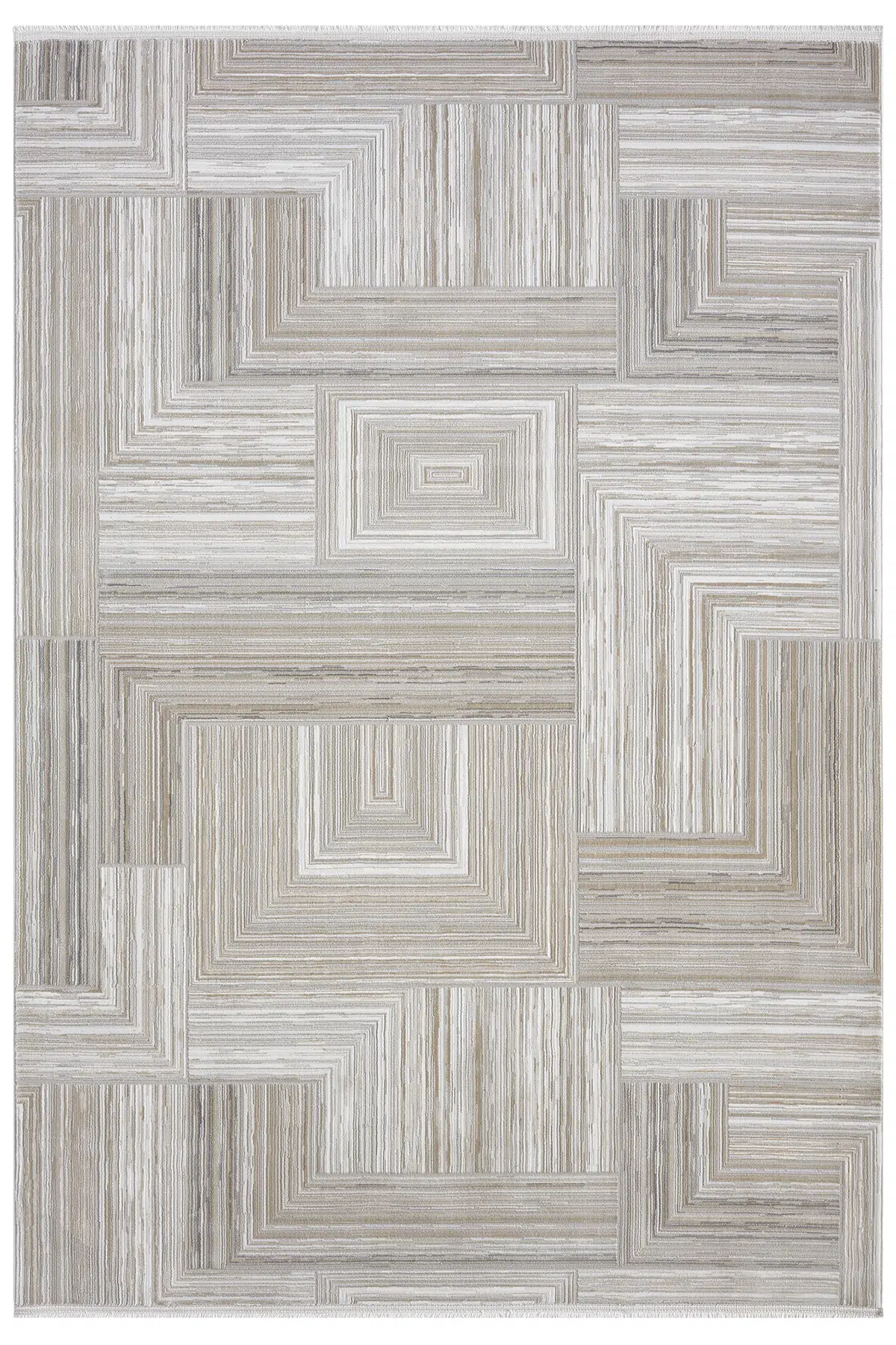 Gusto Bej Halı Salon Oturma Odası Çocuk Odası Yatak Odası Halısı 902