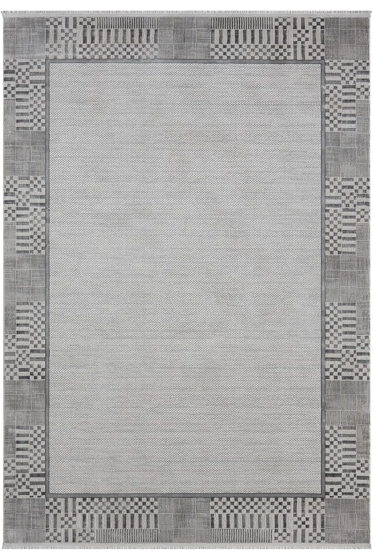 Gusto Gri Halı Salon Oturma Odası Çocuk Odası Yatak Odası Halısı 904