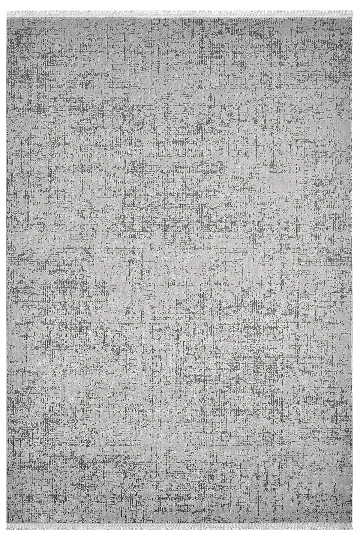 İmaj Gri Halı Akrilik Halı Yumuşak Dokulu Salon Oturma Odası Yatak Odası Halısı 8080