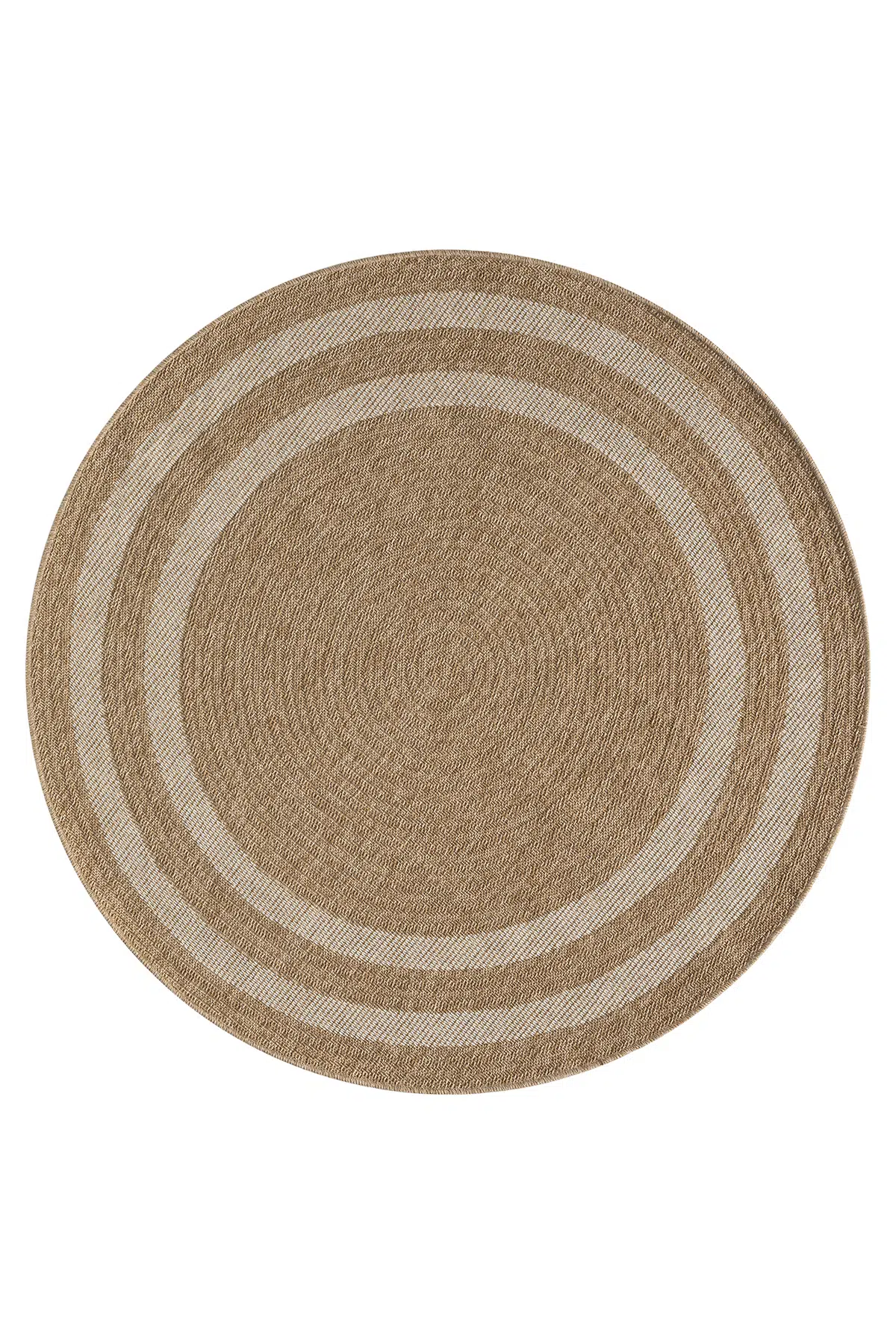  İndia Beyaz Daire Halı Salon Oturma Odası Çocuk Odası Yatak Odası Halısı 668