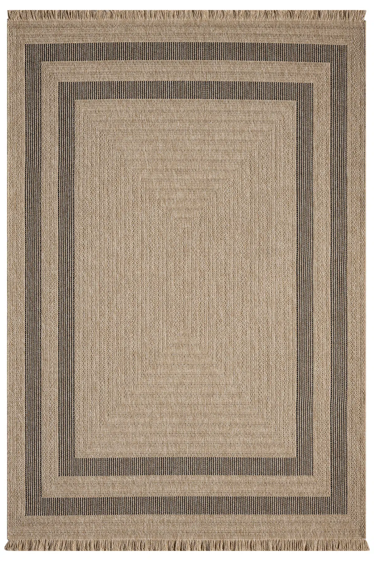  İndia Siyah Halı Salon Oturma Odası Çocuk Odası Yatak Odası Halısı 668