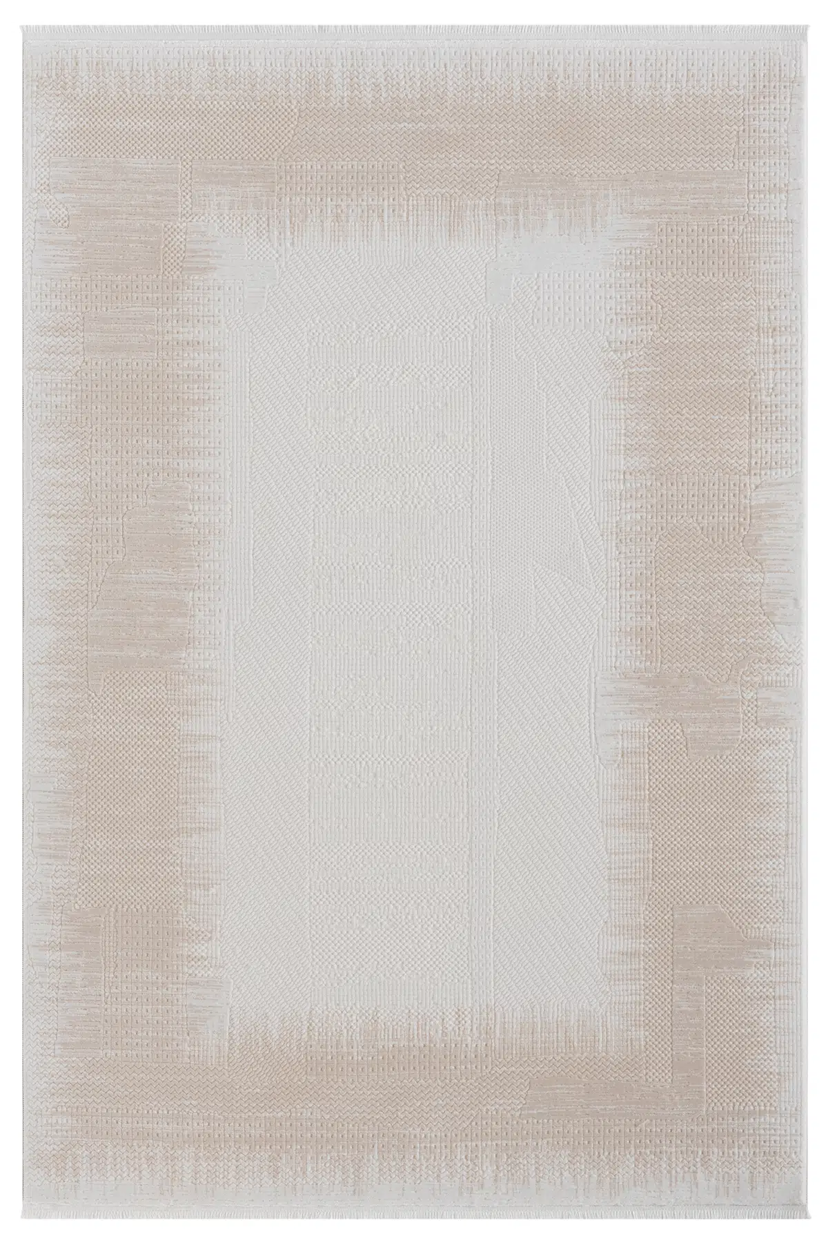 Lima Bej Halı Akrilik Halı Yumuşak Dokulu Salon Oturma Odası Yatak Odası Halısı 0560