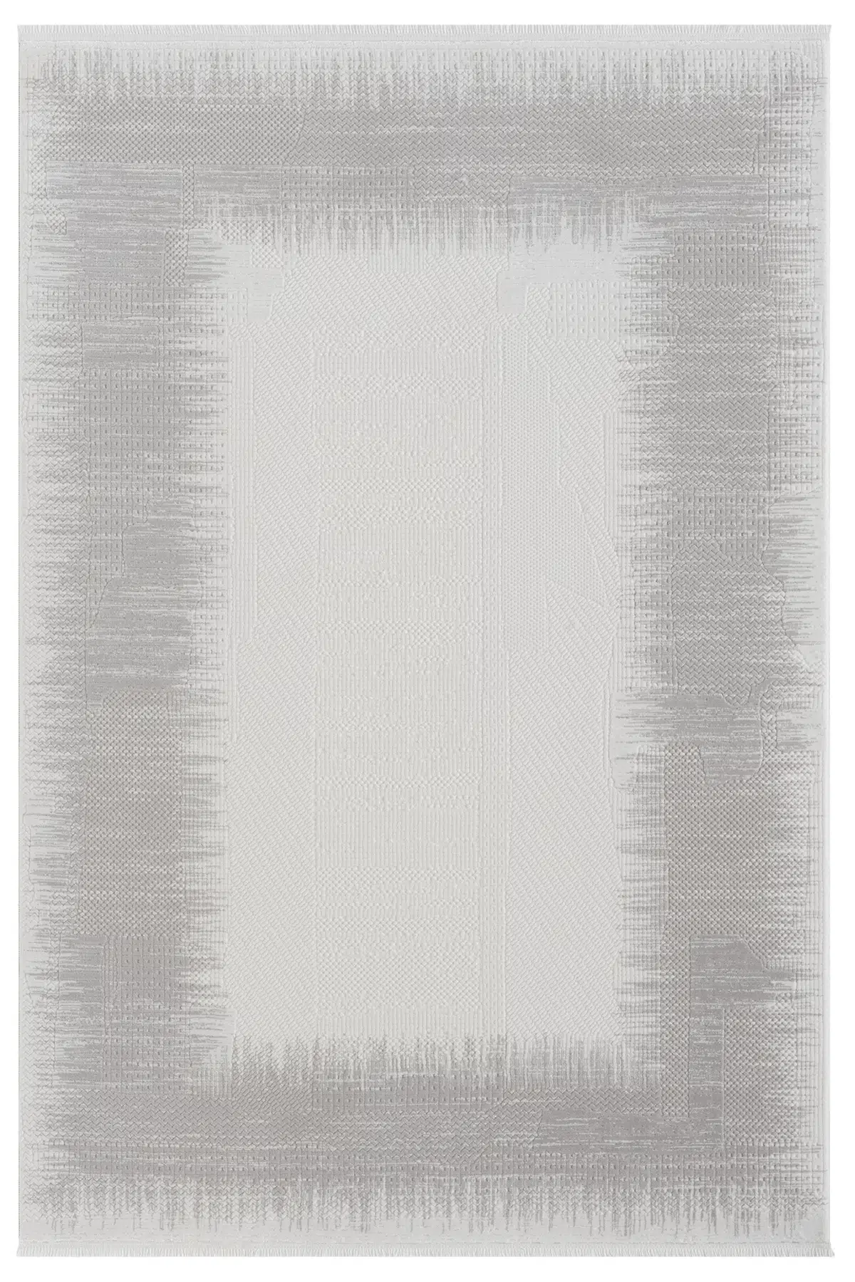 Lima Gri Halı Akrilik Halı Yumuşak Dokulu Salon Oturma Odası Yatak Odası Halısı 0560