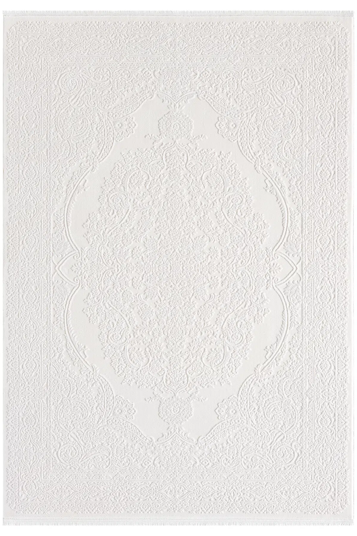 Lima Krem Halı Akrilik Halı Yumuşak Dokulu Salon Oturma Odası Yatak Odası Halısı 0561