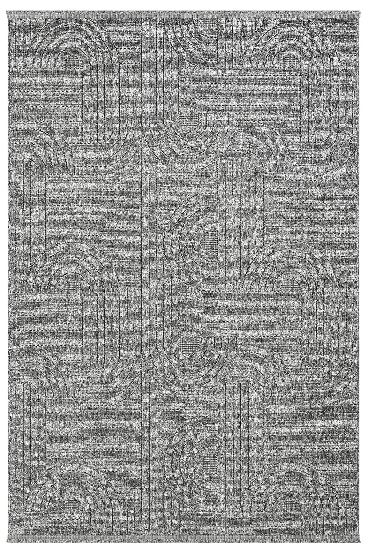 Loopy Antrasit Halı Salon Oturma Odası Çocuk Odası Yatak Odası Halısı 623