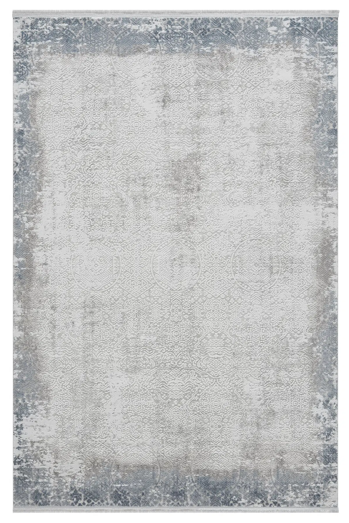 Maçka Mavi Halı Akrilik Halı Yumuşak Dokulu Salon Oturma Odası Yatak Odası Halısı 4003