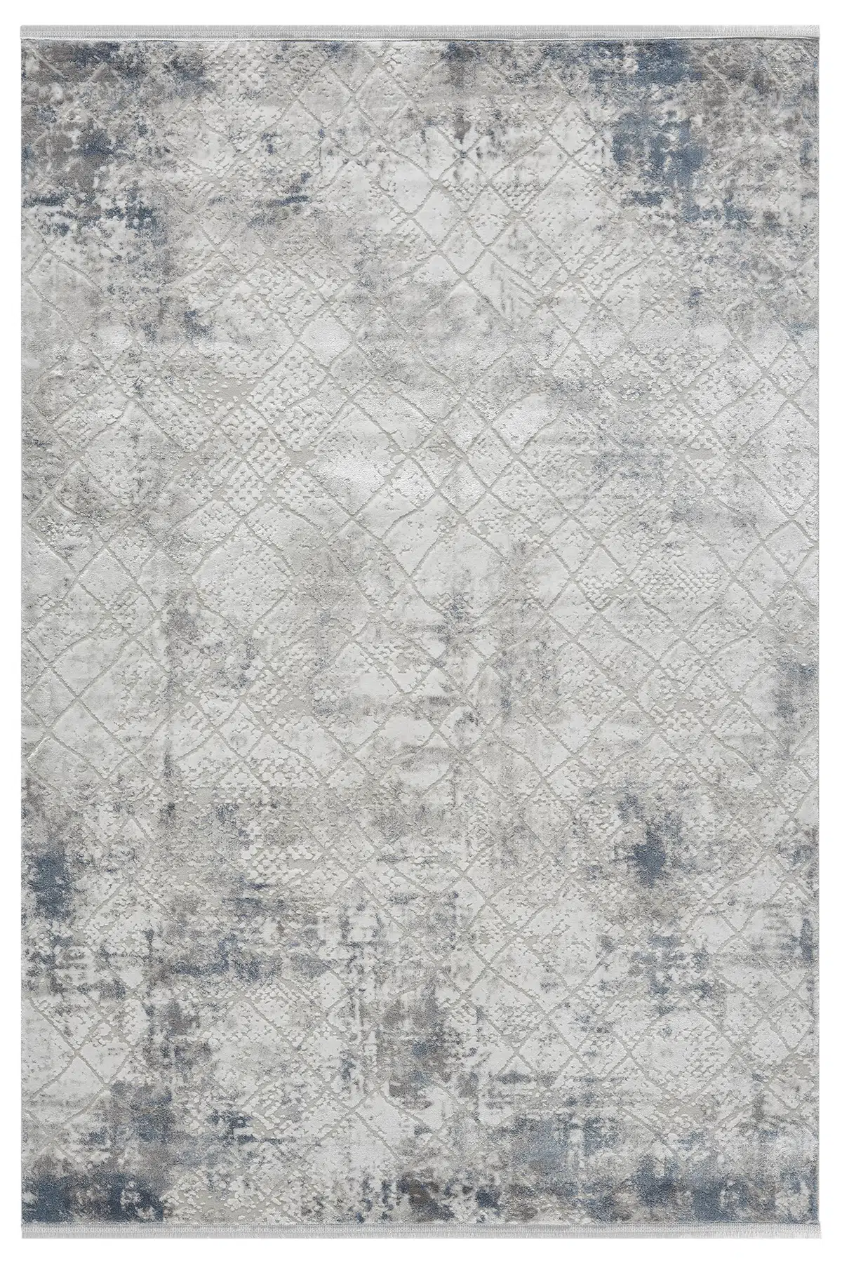 Maçka Mavi Halı Akrilik Halı Yumuşak Dokulu Salon Oturma Odası Yatak Odası Halısı 4005