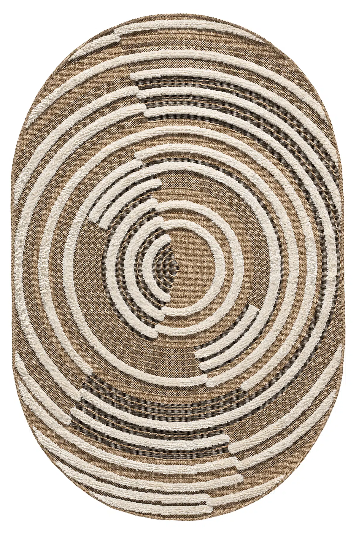 Marakeş Siyah Oval Halı Salon Oturma Odası Çocuk Odası Yatak Odası Halısı 674O