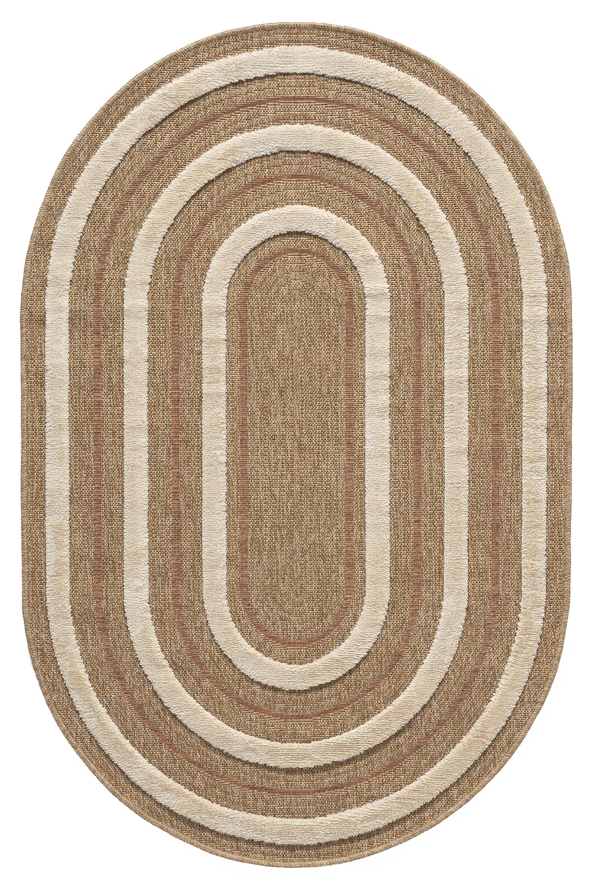 Marakeş Taba Oval Halı Salon Oturma Odası Çocuk Odası Yatak Odası Halısı 675O