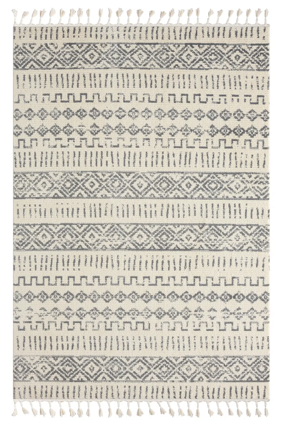 Puffy Gri Halı Salon Oturma Odası Çocuk Odası Yatak Odası Halısı 1005