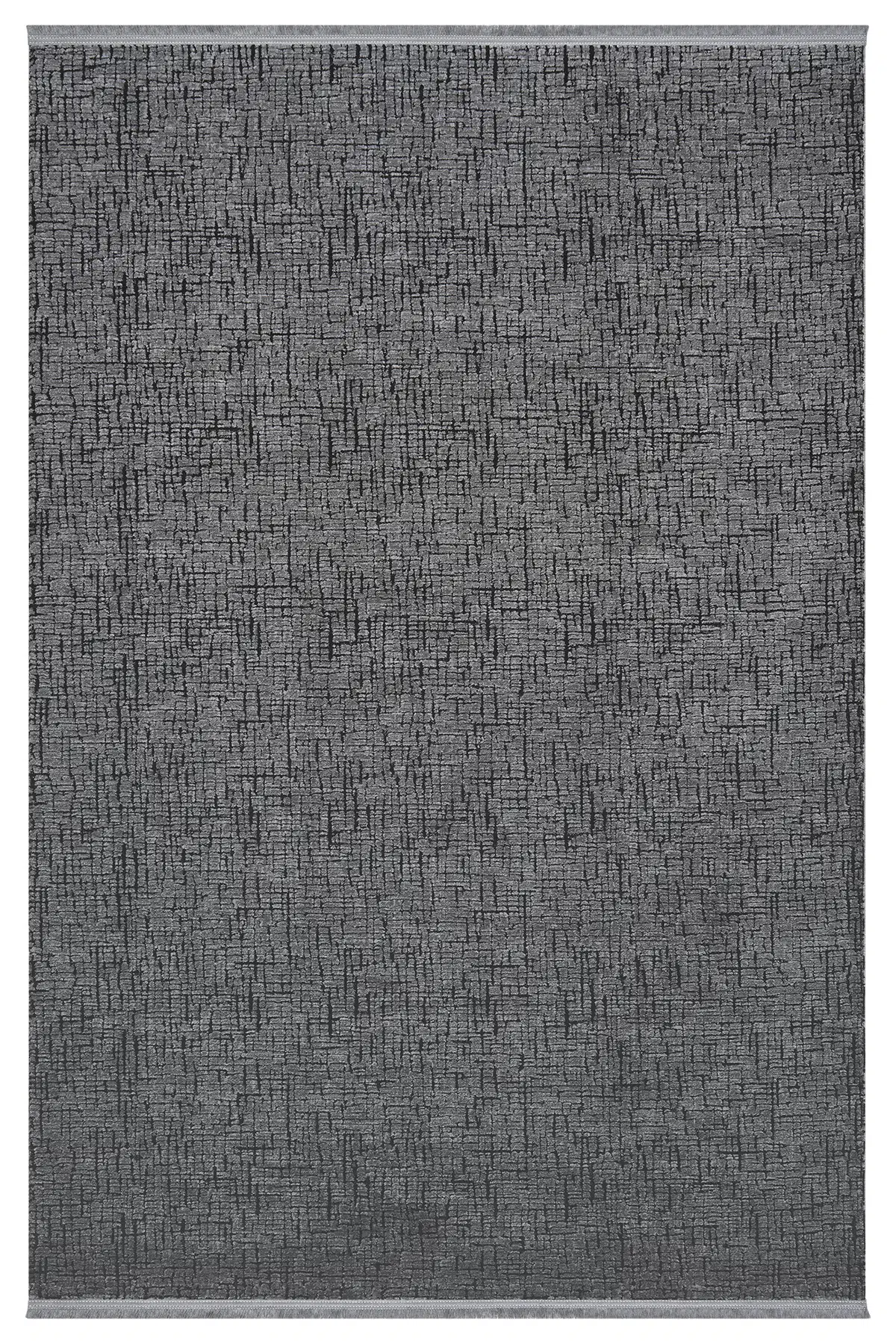 Roma Antrasit Halı Akrilik Halı Yumuşak Dokulu Salon Oturma Odası Yatak Odası Halısı 419