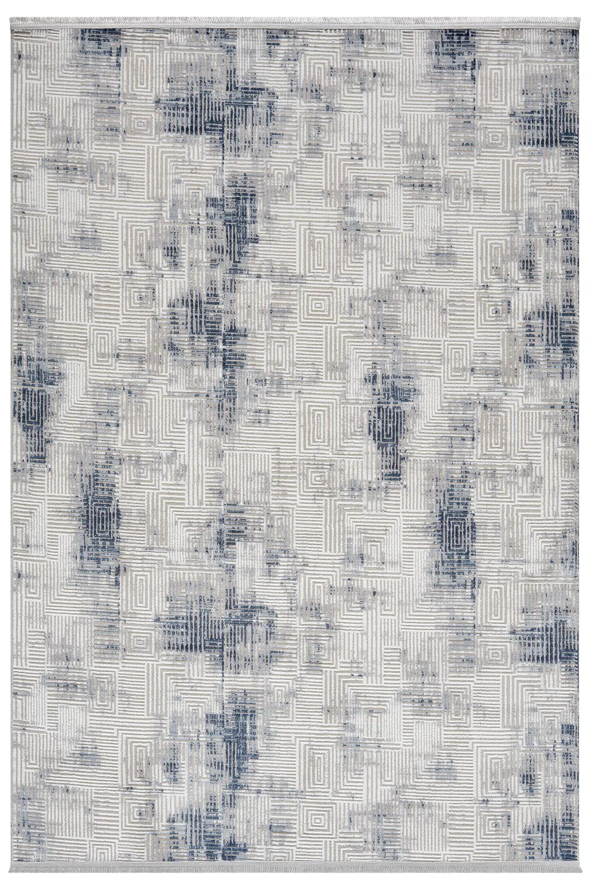 Roma Mavi Halı Akrilik Halı Yumuşak Dokulu Salon Oturma Odası Yatak Odası Halısı 426