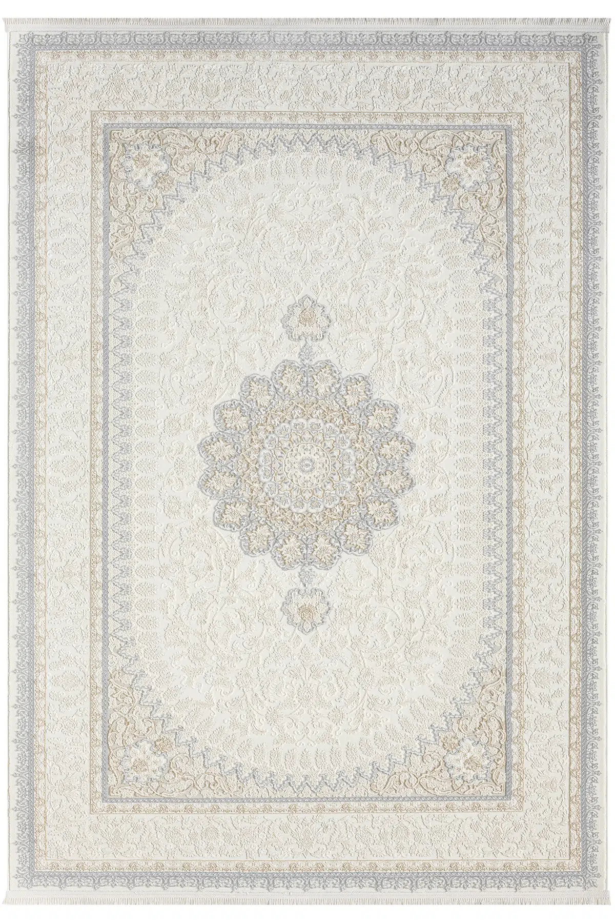 Smart Gri Halı Salon Oturma Odası Çocuk Odası Yatak Odası Halısı 12003