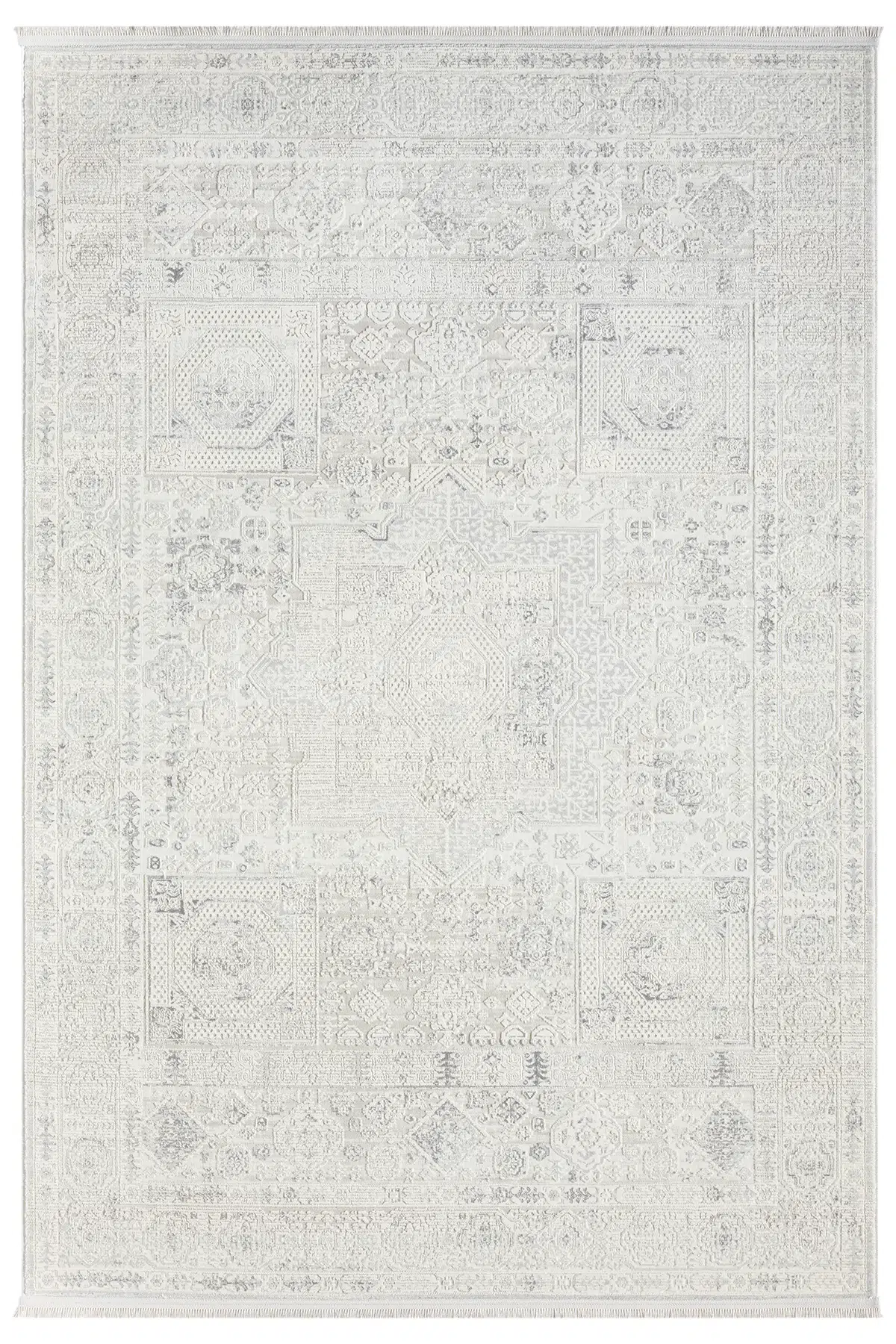 Smart Gri Halı Salon Oturma Odası Çocuk Odası Yatak Odası Halısı 12004