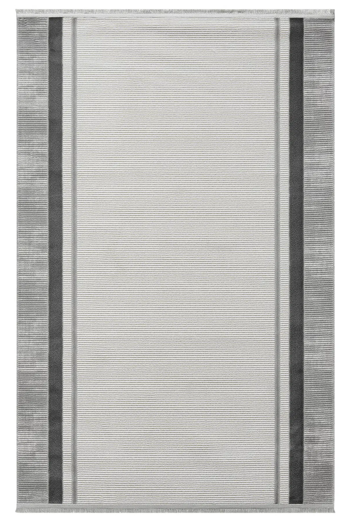 Zen Antrasit Halı Akrilik Halı Yumuşak Dokulu Salon Oturma Odası Yatak Odası Halısı 7001